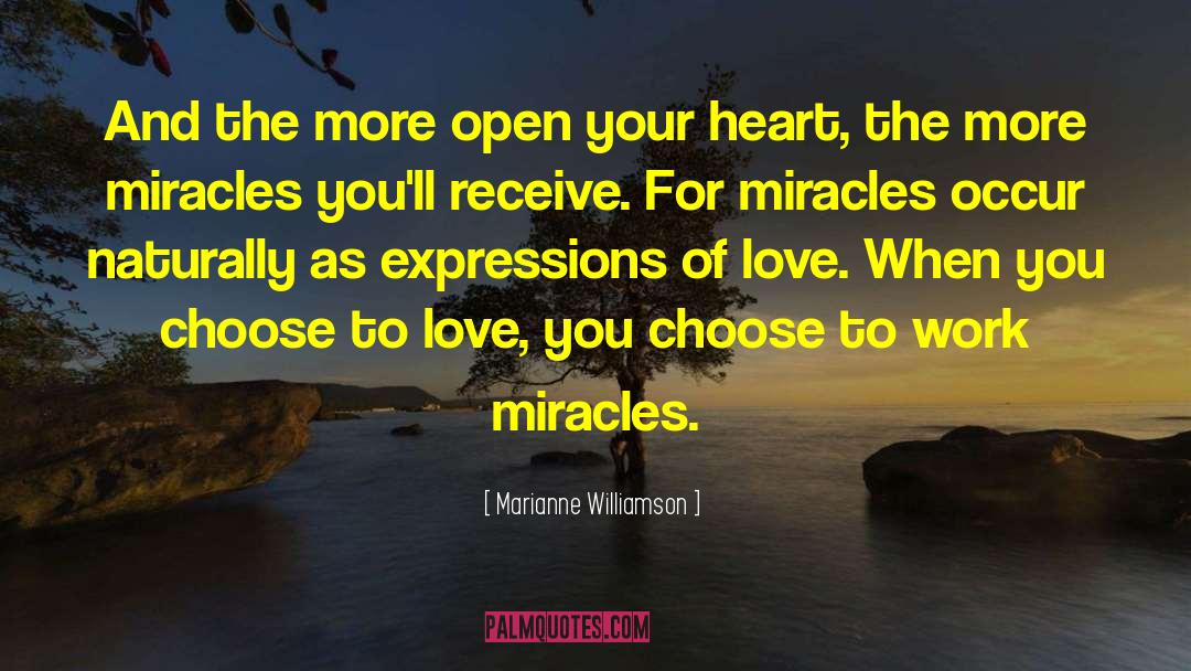 Expressions Of Love quotes by Marianne Williamson