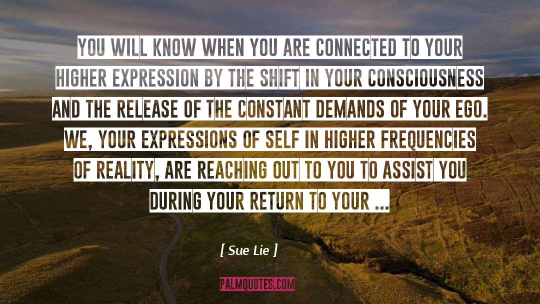 Expressions quotes by Sue Lie