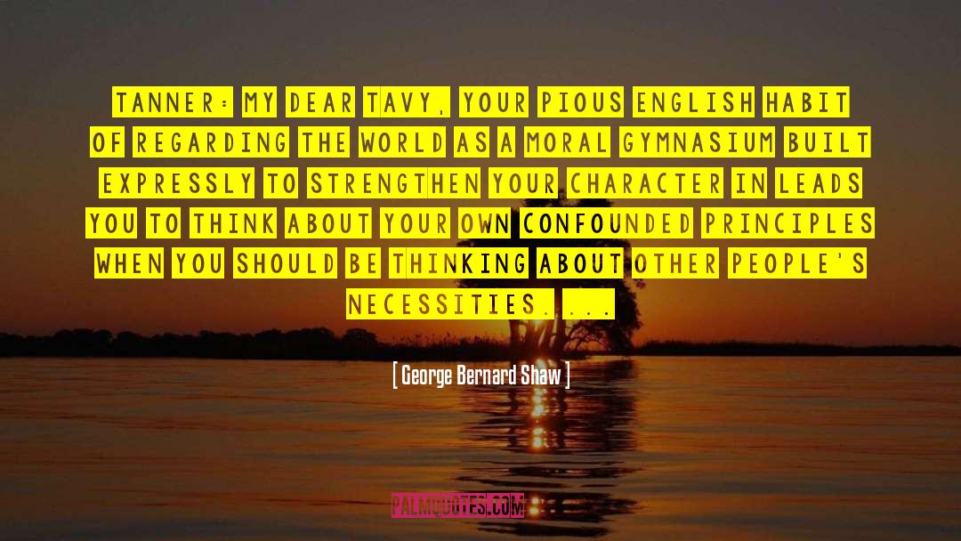 Expressly quotes by George Bernard Shaw