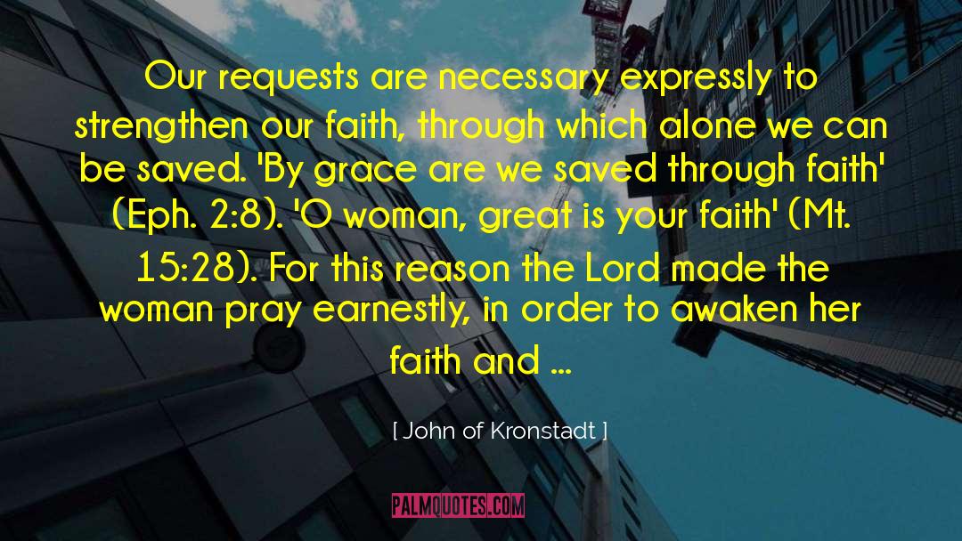 Expressly quotes by John Of Kronstadt