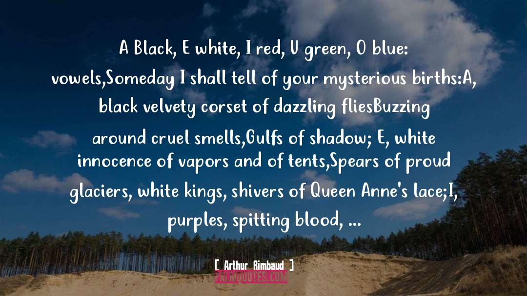 Exquisite Black Queen quotes by Arthur Rimbaud