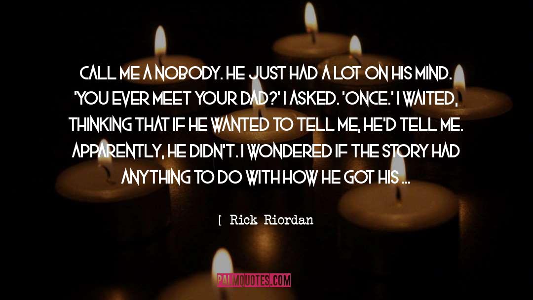 Extended Family quotes by Rick Riordan