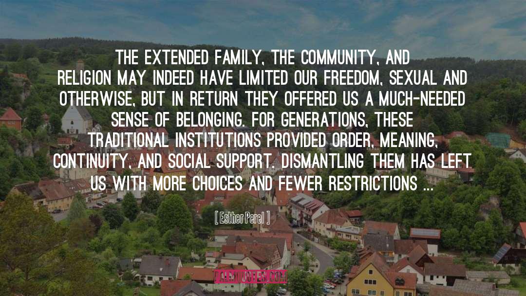 Extended Family quotes by Esther Perel