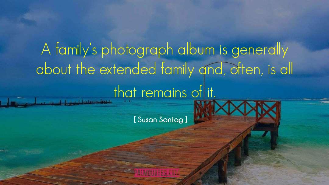 Extended Family quotes by Susan Sontag