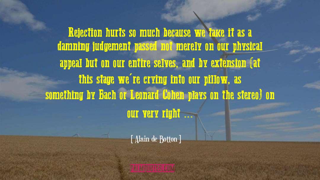 Extension quotes by Alain De Botton