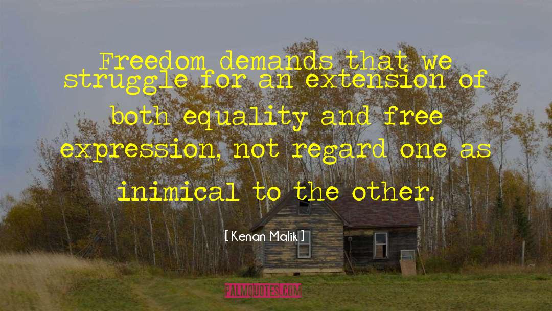 Extension quotes by Kenan Malik
