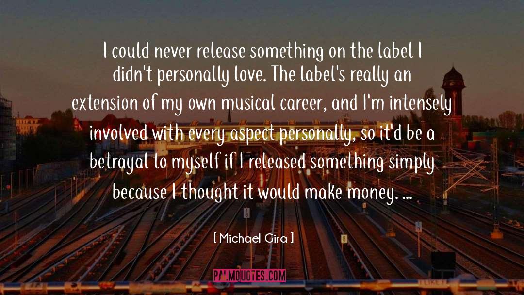 Extension quotes by Michael Gira