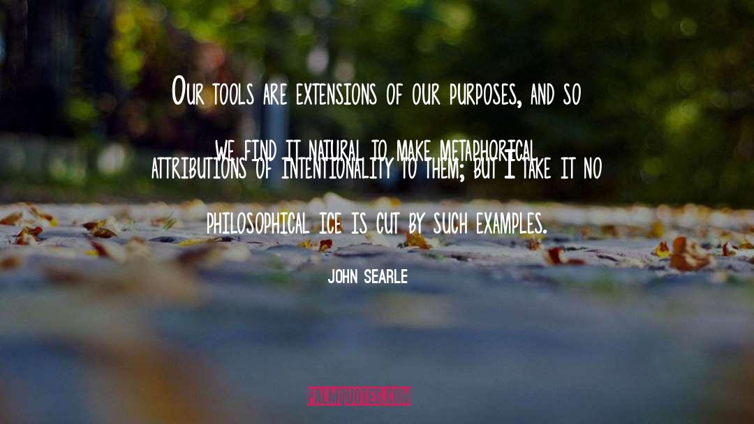 Extensions quotes by John Searle