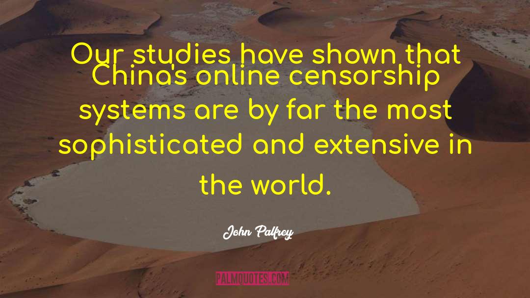 Extensive quotes by John Palfrey