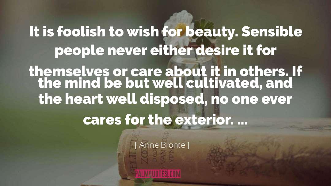 Exterior Beauty quotes by Anne Bronte