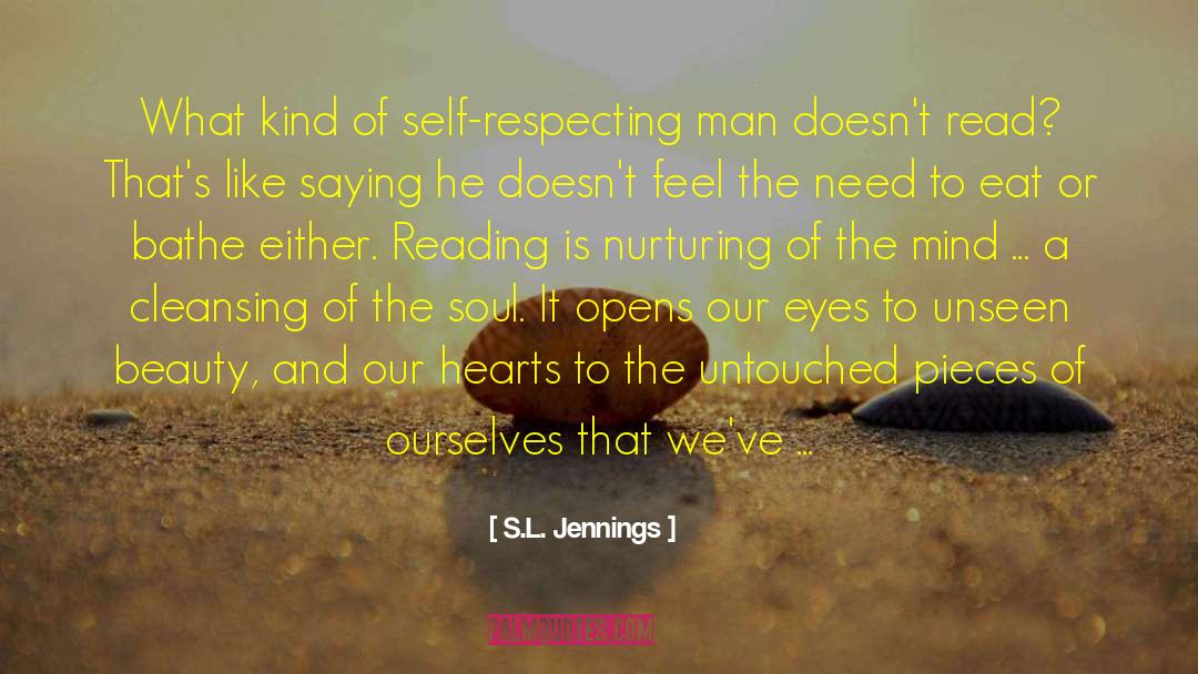 Exterior Beauty quotes by S.L. Jennings