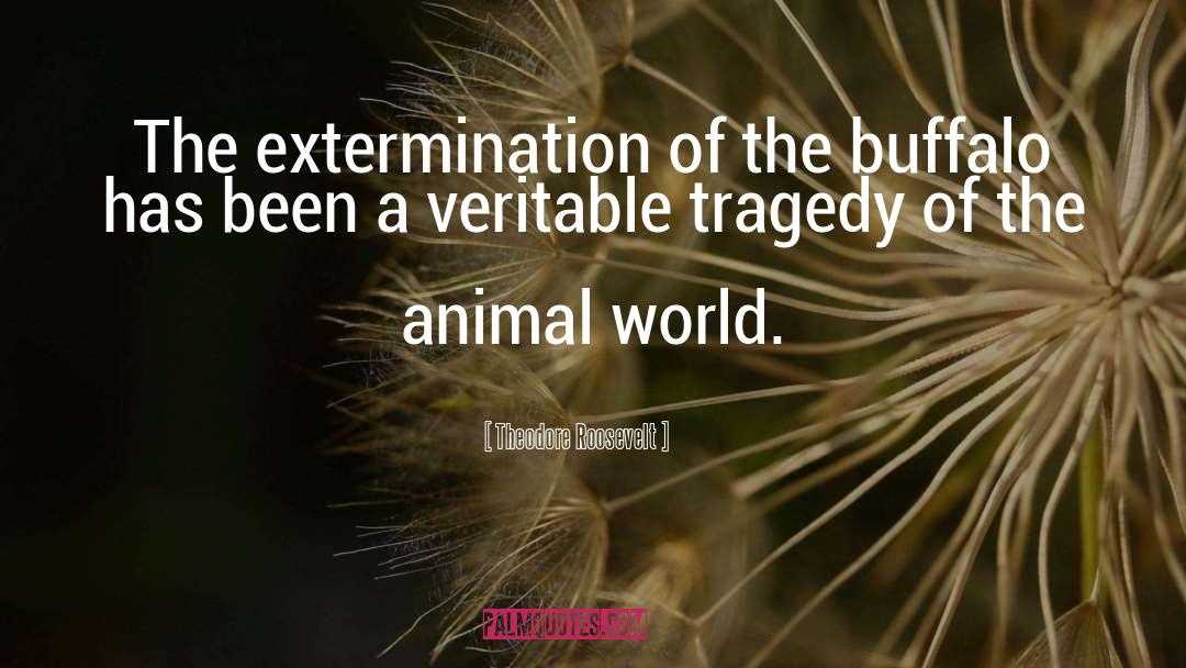 Extermination quotes by Theodore Roosevelt