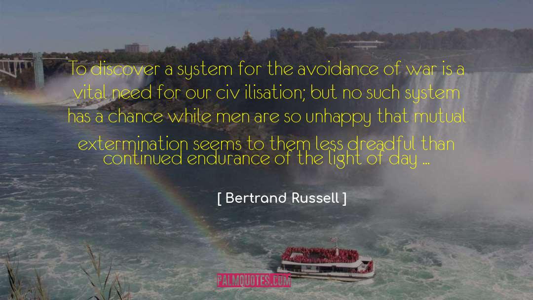Extermination quotes by Bertrand Russell