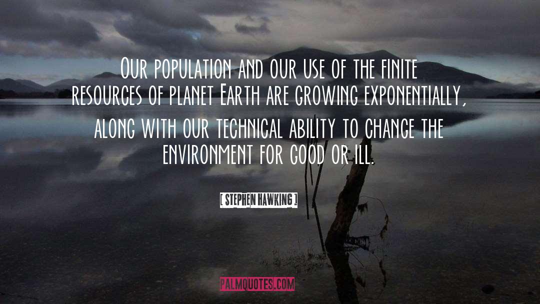 External Environment quotes by Stephen Hawking