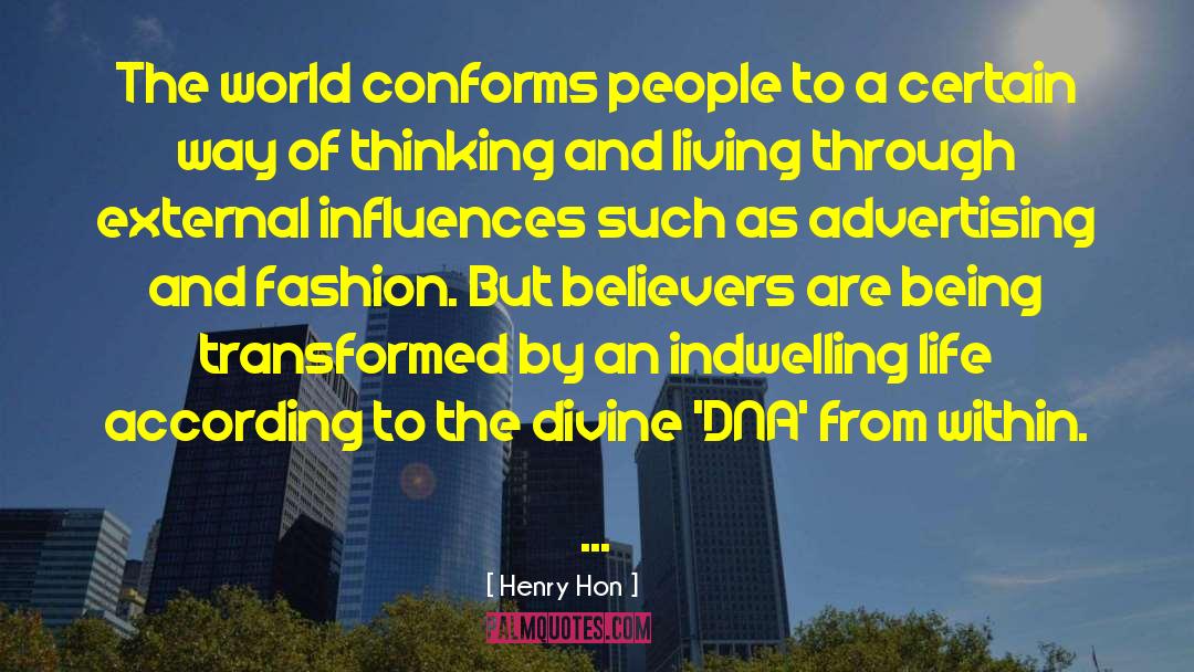 External Influences quotes by Henry Hon