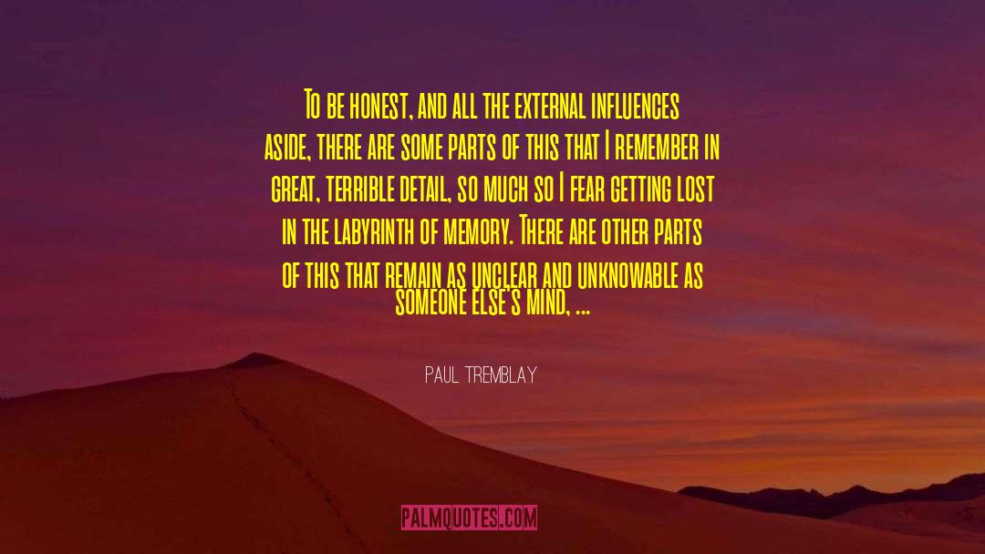 External Influences quotes by Paul Tremblay