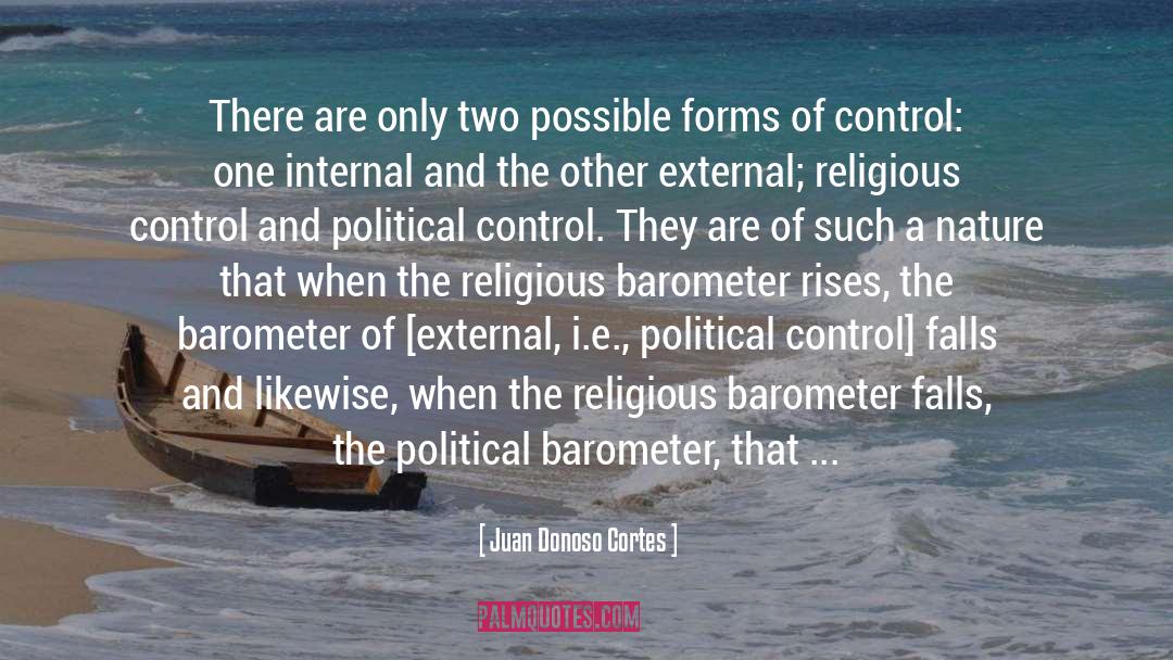 External quotes by Juan Donoso Cortes