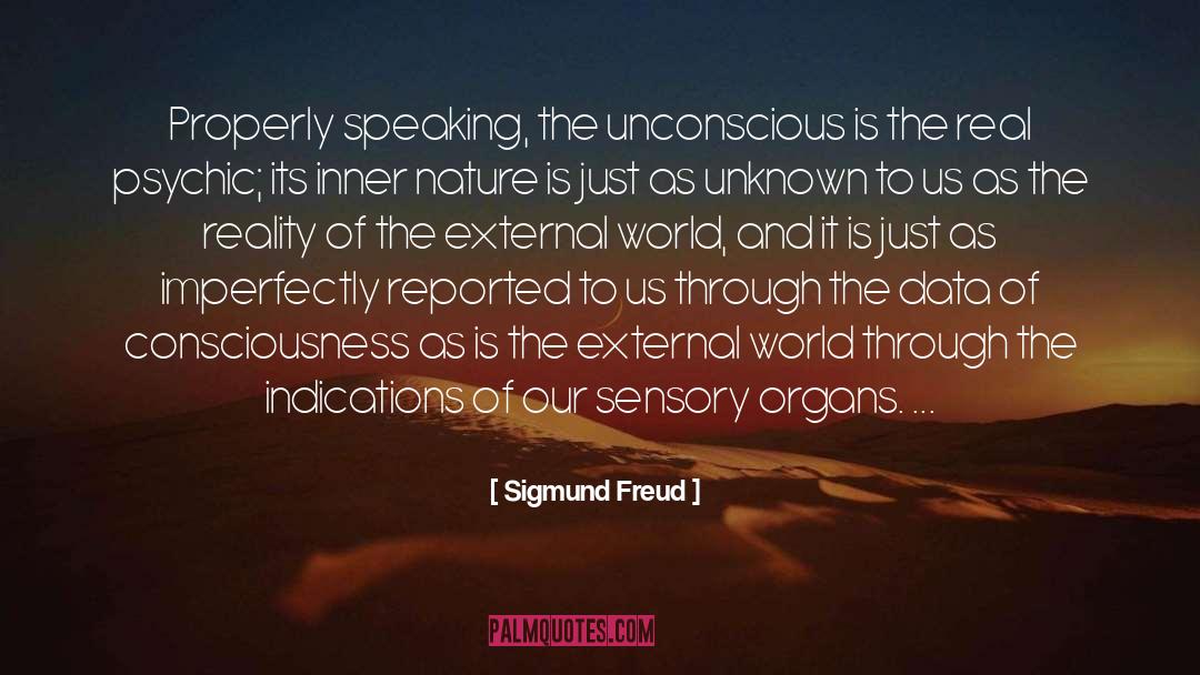 External World quotes by Sigmund Freud