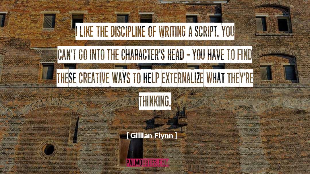 Externalize quotes by Gillian Flynn