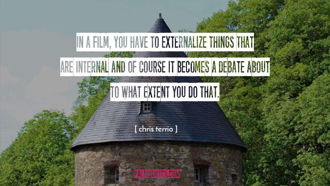 Externalize quotes by Chris Terrio