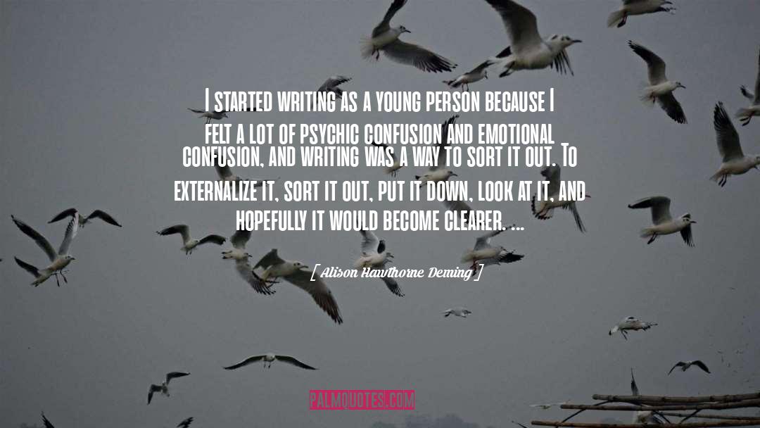 Externalize quotes by Alison Hawthorne Deming