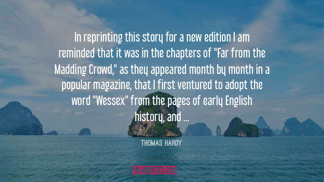 Extinct quotes by Thomas Hardy