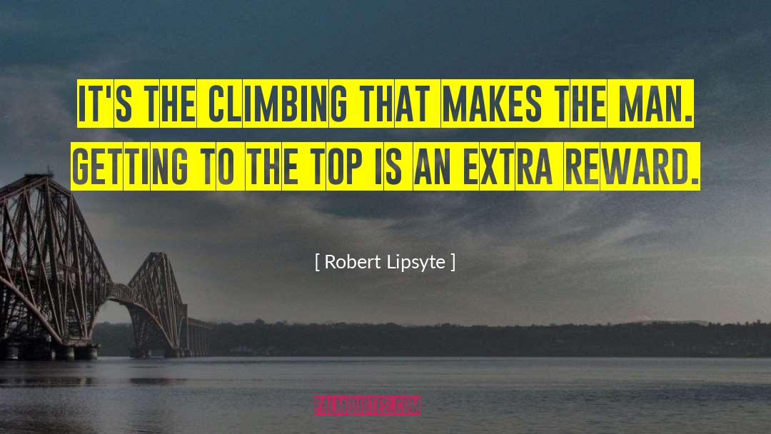 Extra Mile quotes by Robert Lipsyte