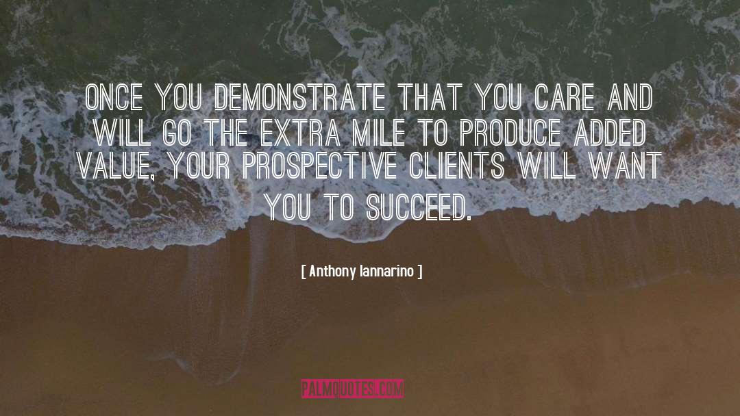 Extra Mile quotes by Anthony Iannarino