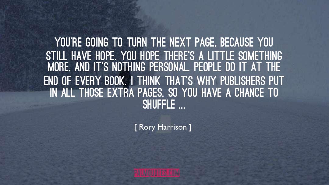 Extra Ordinary quotes by Rory Harrison