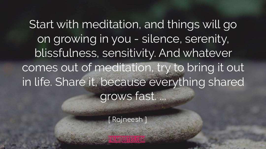 Extra Sensitivity Disorder quotes by Rajneesh