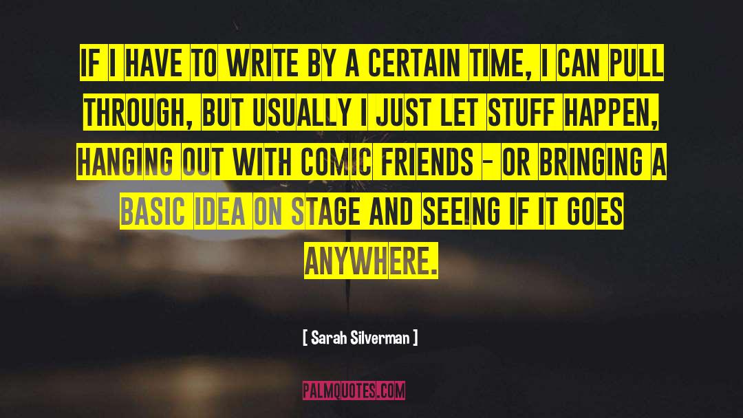 Extra Stuff quotes by Sarah Silverman