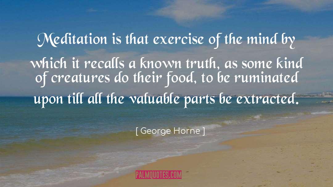 Extracted quotes by George Horne