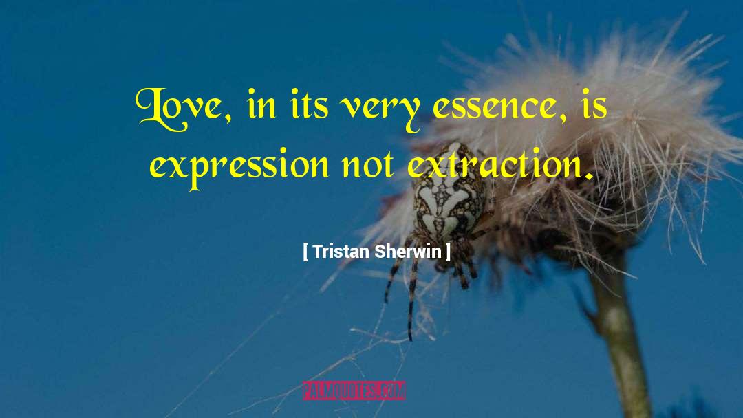 Extraction quotes by Tristan Sherwin