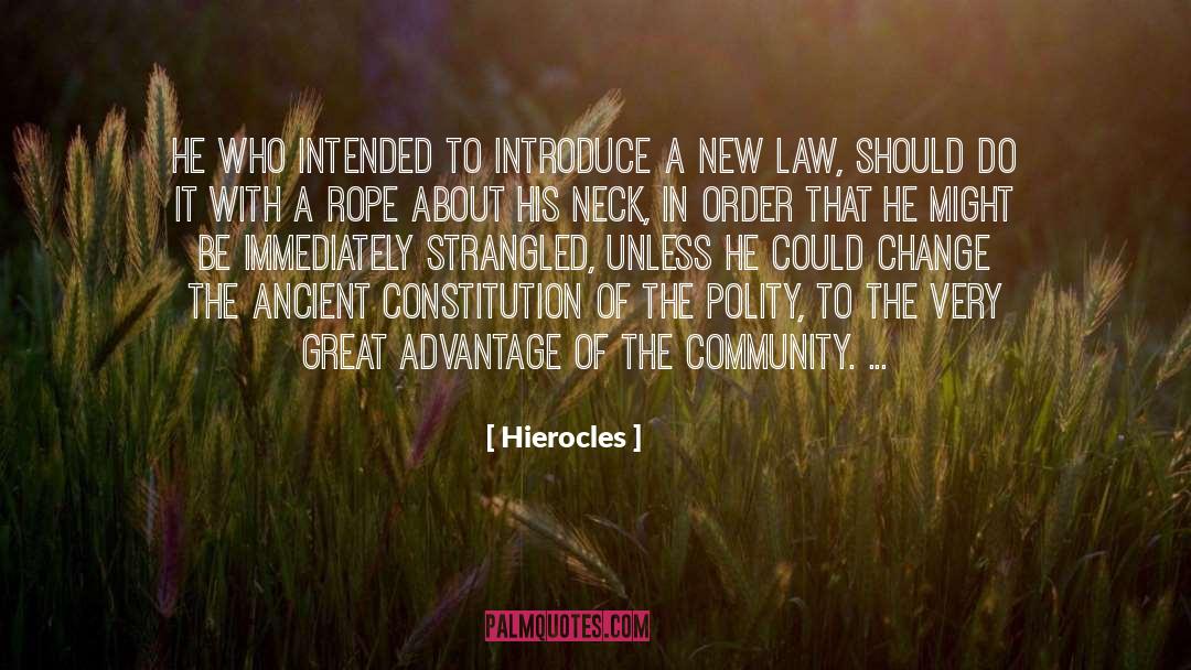 Extradition Laws quotes by Hierocles