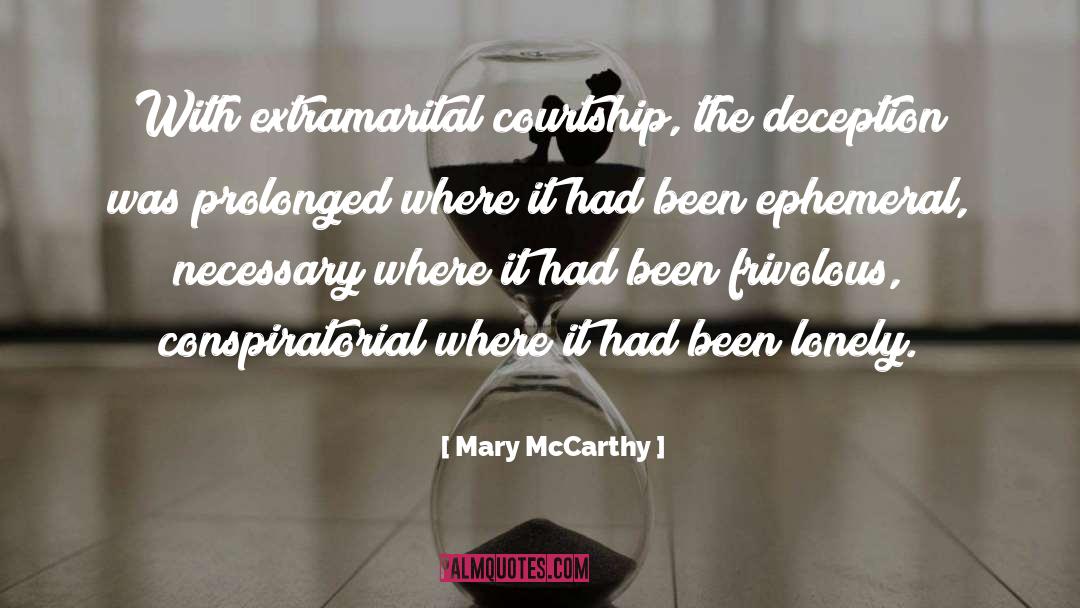 Extramarital quotes by Mary McCarthy