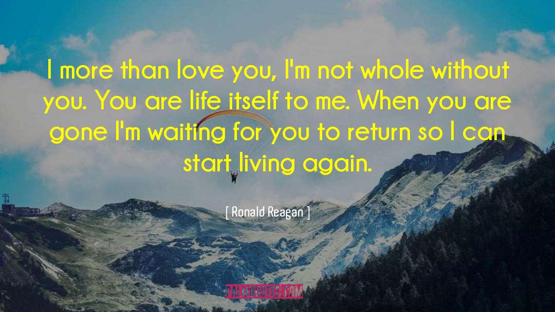 Extraordinary Love quotes by Ronald Reagan