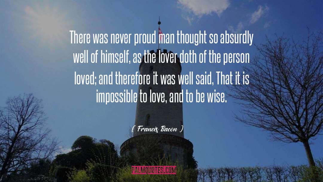 Extraordinary Love quotes by Francis Bacon