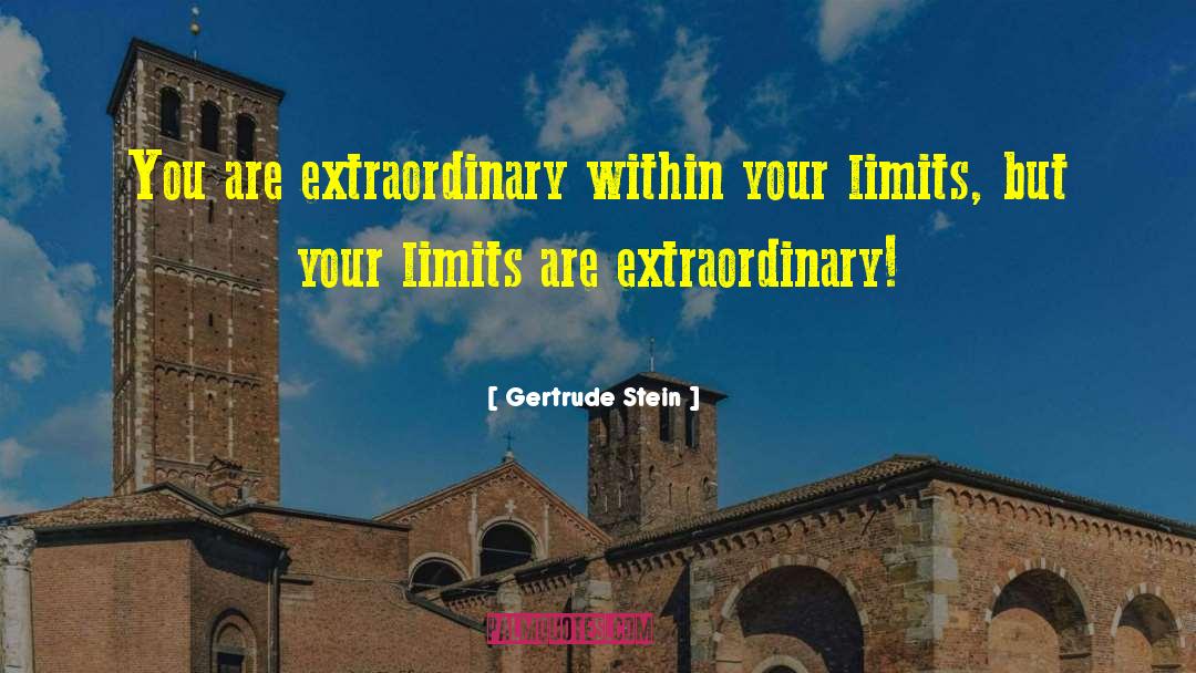 Extraordinary Love Short quotes by Gertrude Stein