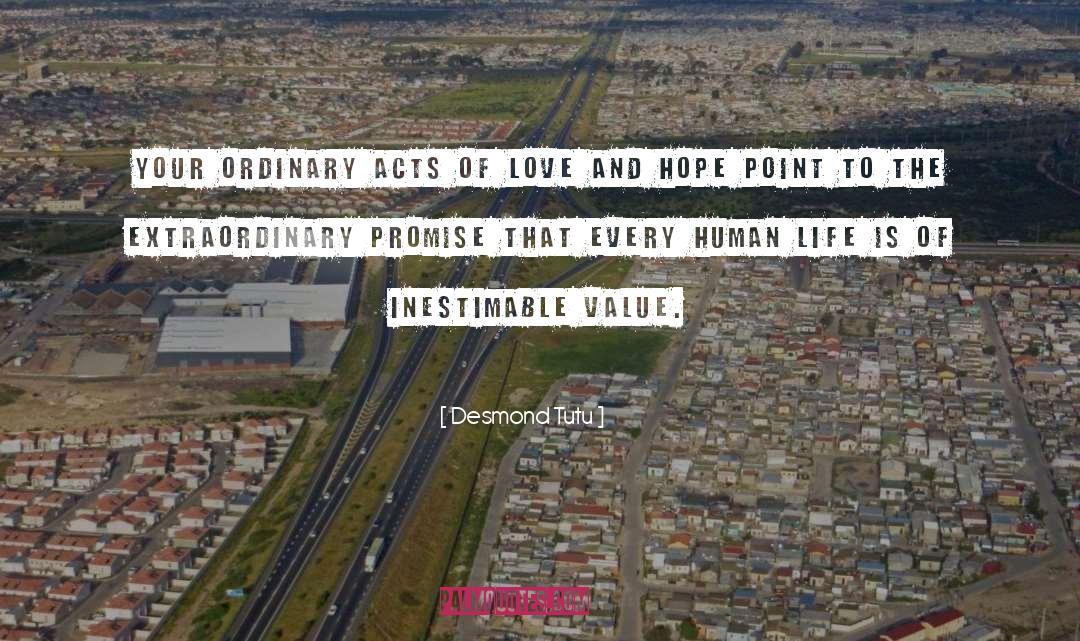 Extraordinary Love Short quotes by Desmond Tutu