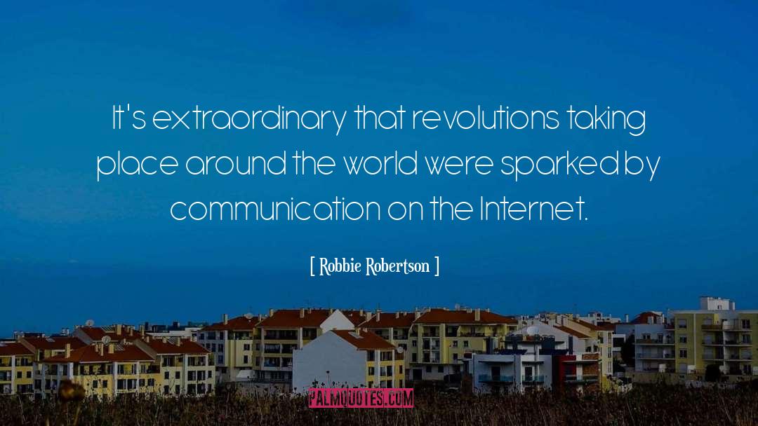 Extraordinary Magic quotes by Robbie Robertson