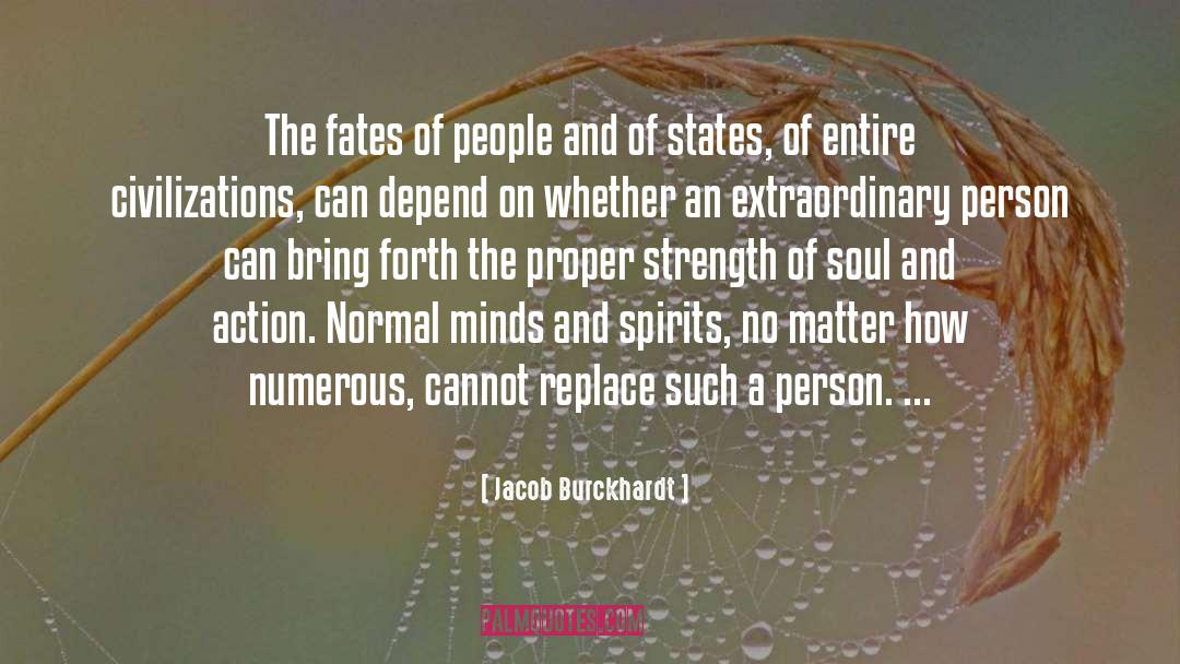 Extraordinary Person quotes by Jacob Burckhardt