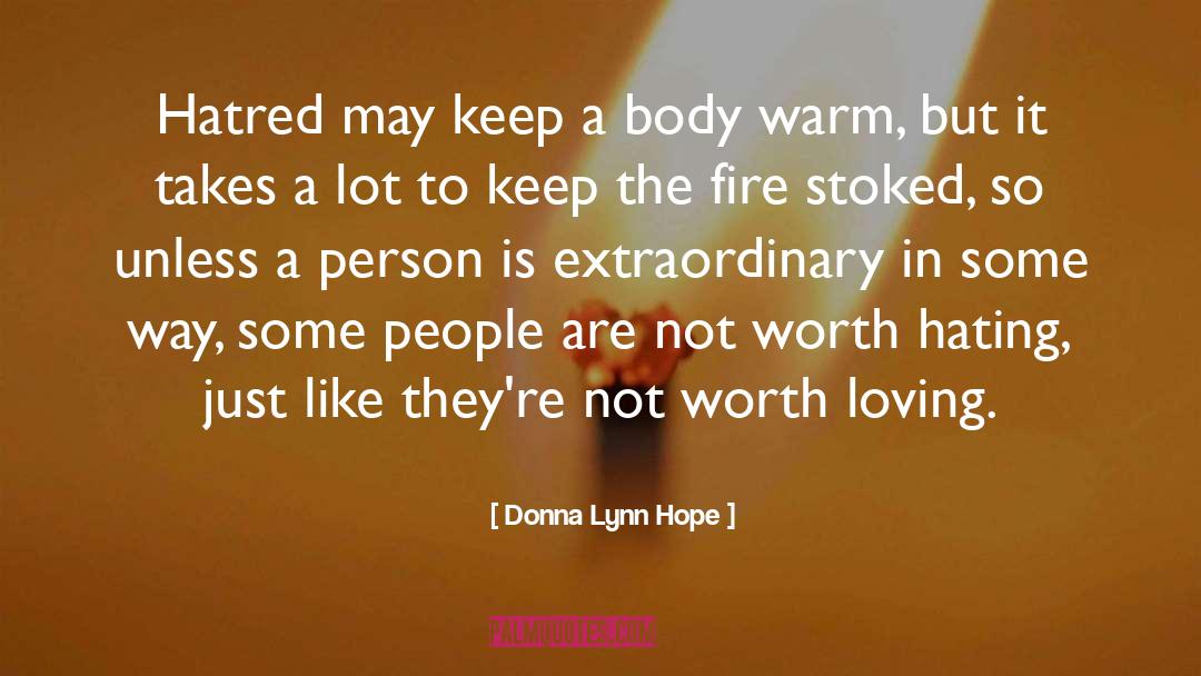 Extraordinary quotes by Donna Lynn Hope