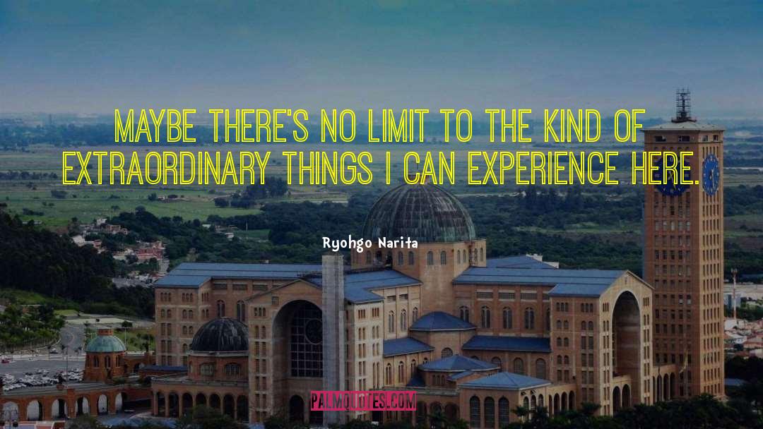 Extraordinary Things quotes by Ryohgo Narita