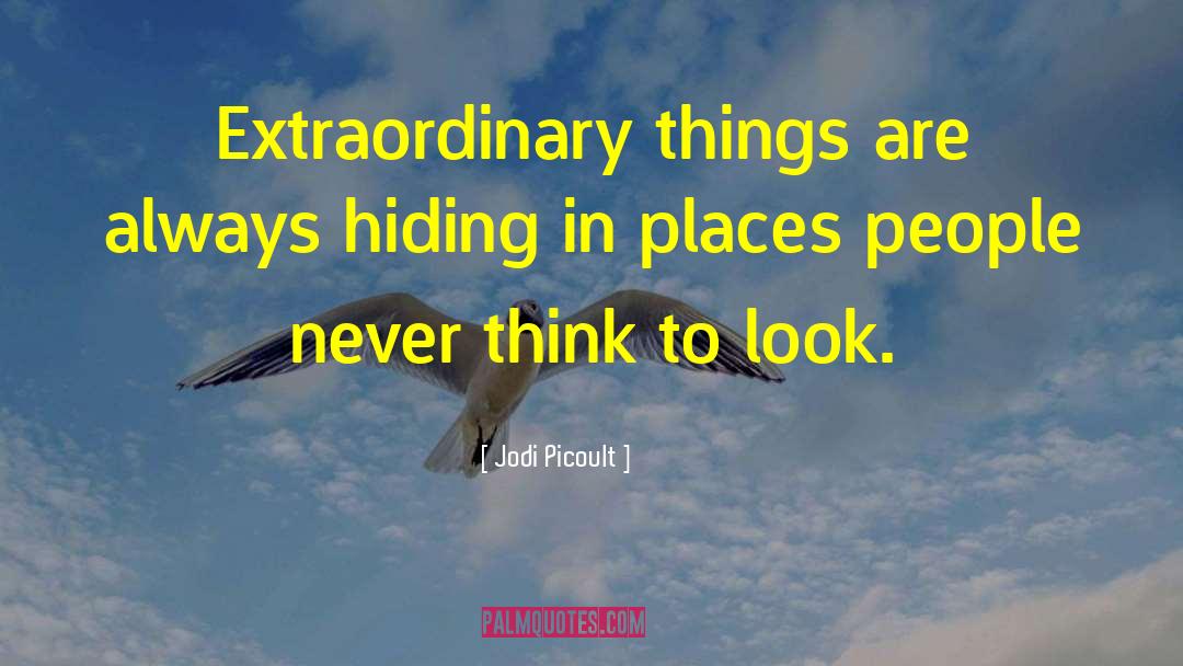 Extraordinary Things quotes by Jodi Picoult