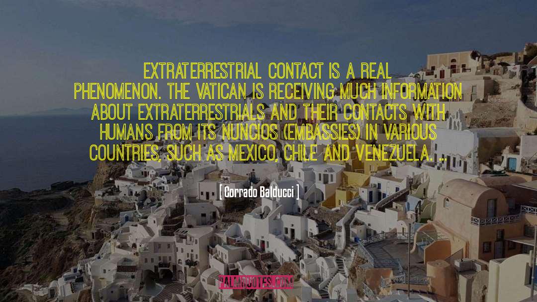 Extraterrestrials quotes by Corrado Balducci