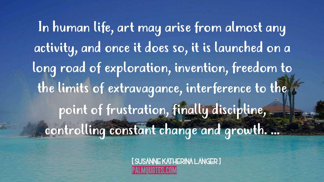 Extravagance quotes by Susanne Katherina Langer
