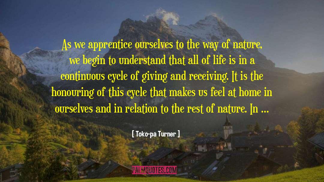 Extravaganza Of Nature quotes by Toko-pa Turner