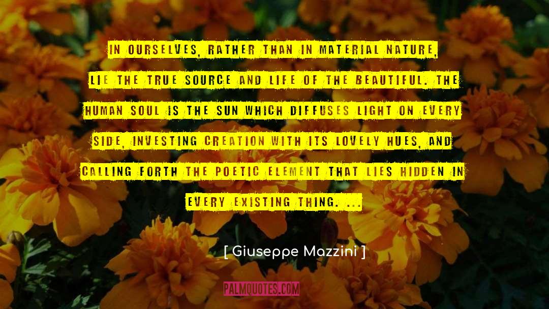 Extravaganza Of Nature quotes by Giuseppe Mazzini