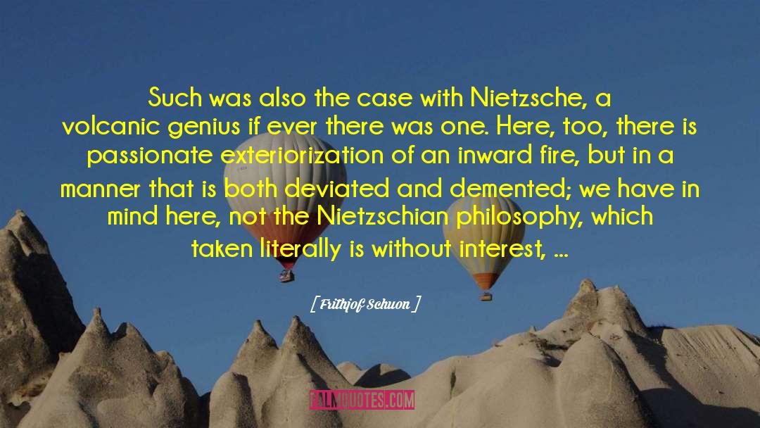 Extravaganza Of Nature quotes by Frithjof Schuon