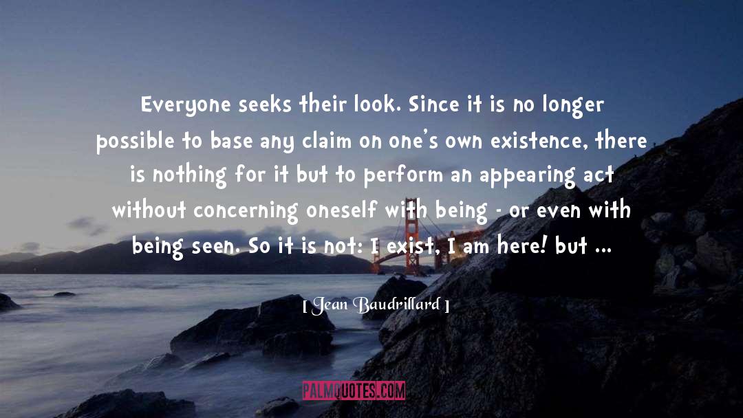 Extraversion quotes by Jean Baudrillard